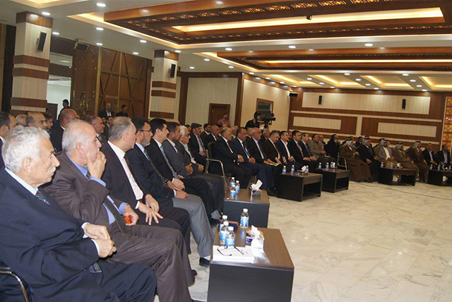 جامعة أهل البيت عليهم السلام تشارك في ندوة معهد العلمين للدراسات العليا حول الدستور