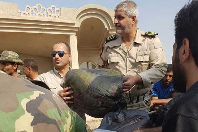 زيارة وفد جامعة اهل البيت عليهم السلام  الى جبهات القتال