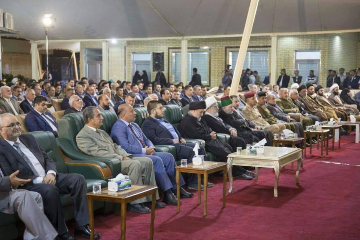 رئيس جامعة اهل البيت عليهم السلام يشارك في افتتاح جامعة العميد الاهلية 