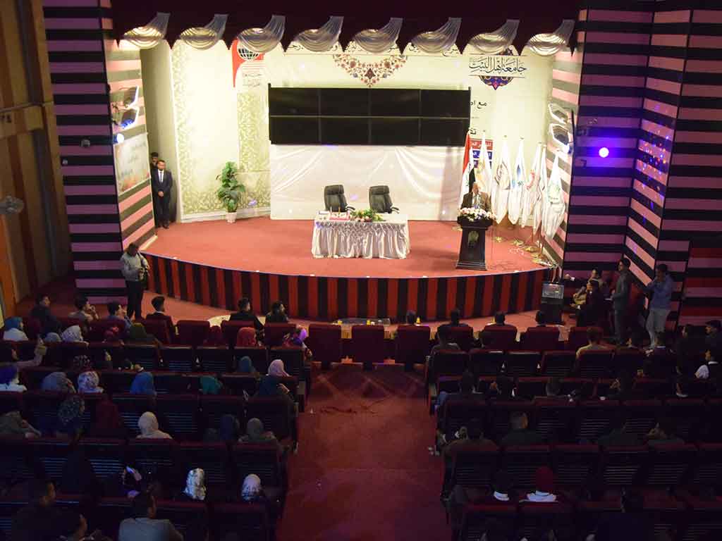 طلبة كلية القانون ينظمون حفل التعارف للمرحلة الاولى 