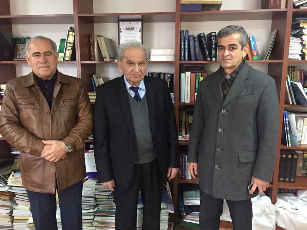 زيارة السيد مدير الشؤون العلمية في جامعة اهل البيت الى جامعة باكو 