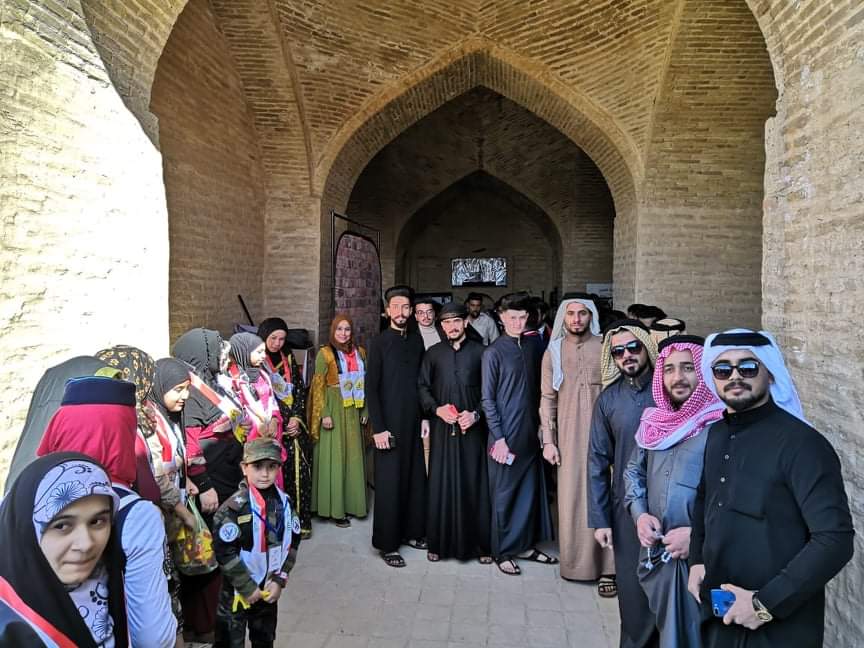 جامعة اهل البيت عليهم السلام تشارك في مهرجان خان النخيلة السنوي الثالث 