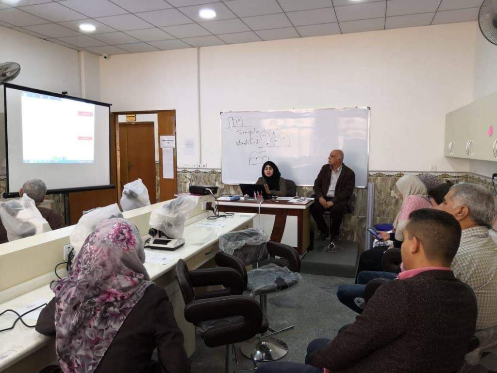 ورشة عمل في كلية التقنيات الطبية و الصحية حول ترميز الأجهزة المختبرية 