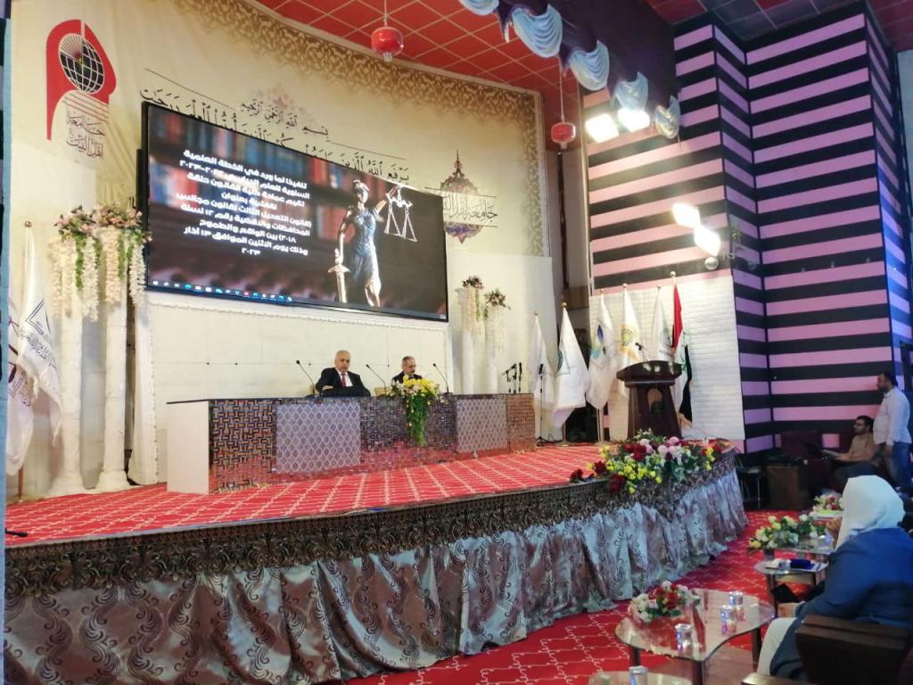 حلقة نقاشية تحت عنوان  ((قانون التعديل الثالث لقانون مجالس المحافظات والاقضية رقم 12 لسنة 2018 بين الواقع والطموح))