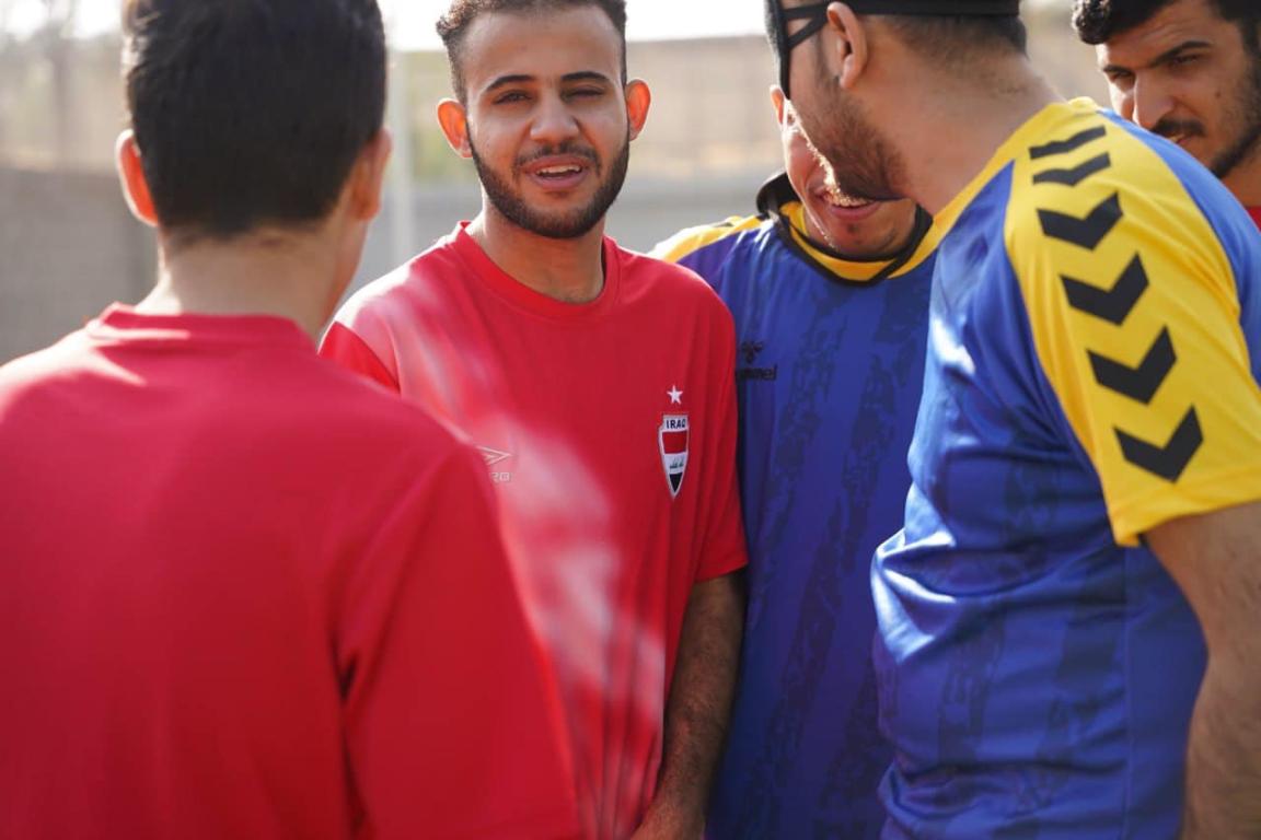 حفل تكريم منتخب العراق لكرة القدم للمكفوفين،،
