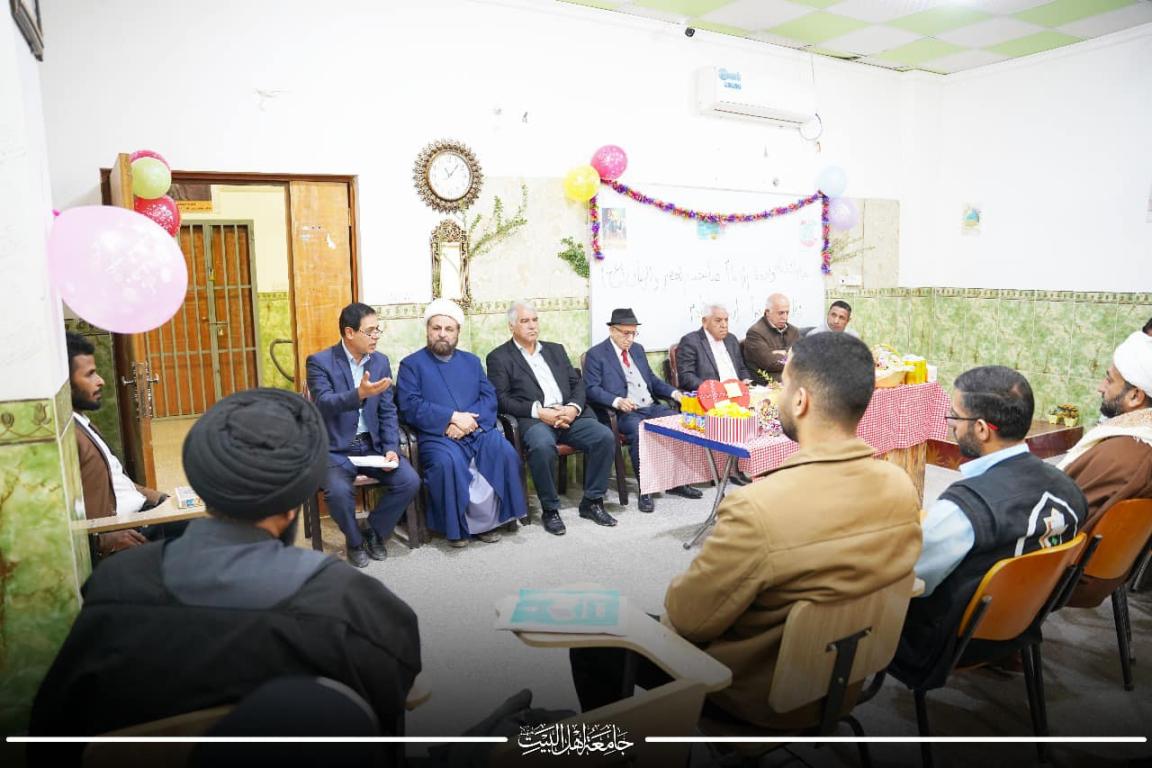 ندوة طلابية واحتفال بمناسبة المولد المبارك للأمام المهدي صاحب العصر والزمان عجل الله فرجه الشريف