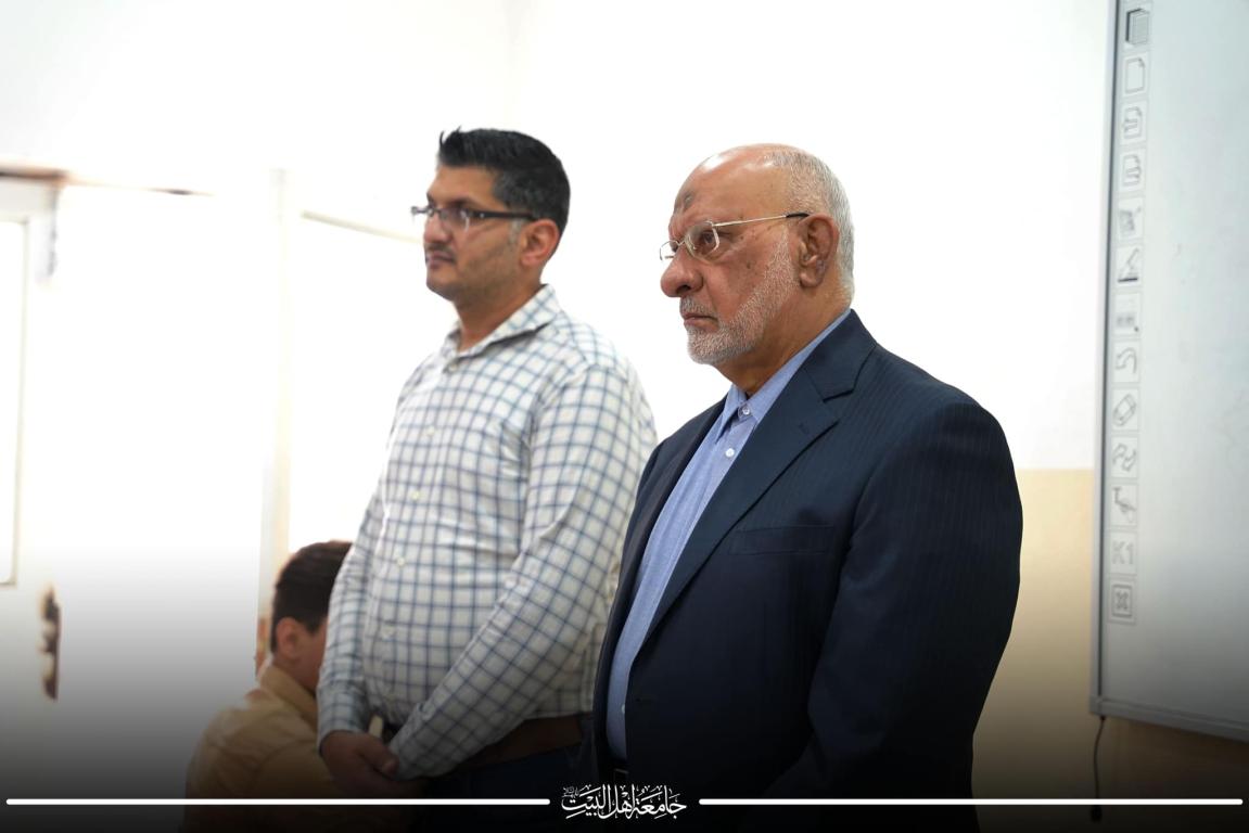 جولة تفقدية للامتحانات النهائية