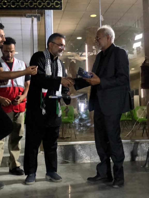 تكريم الكادر الطبي الذي ساهم في الخدمة الحسينية المقدمة للزوار الكرام