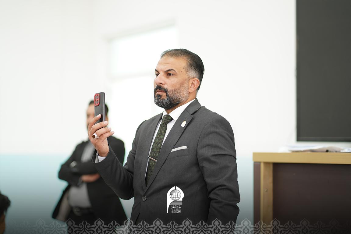 جولة تفقدية للامتحانات في جامعة أهل البيت (ع) وسط إجراءات تنظيمية مشددة