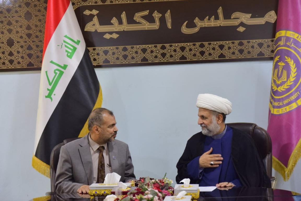 كلية العلوم الإسلامية تبرم مذكرة تفاهم مع كلية البوليتكنك كربلاء لتعزيز التعاون العلمي
