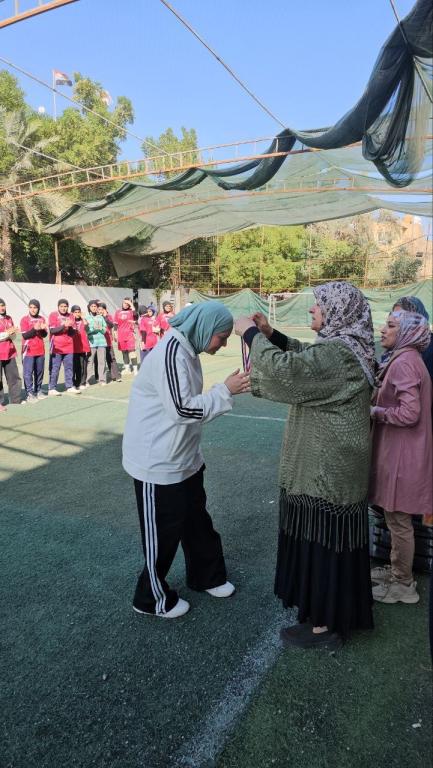 جامعة أهل البيت (عليهم السلام) تُنظّم مباراة ودية بكرة اليد للنساء