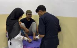 Embedded thumbnail for المركز الصحي الخاص بجامعة اهل البيت عليهم السلام